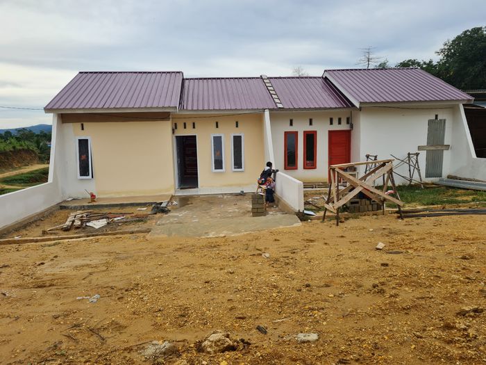 foto tampak rumah tipe 36 perumahan SAFIRA REGENCY