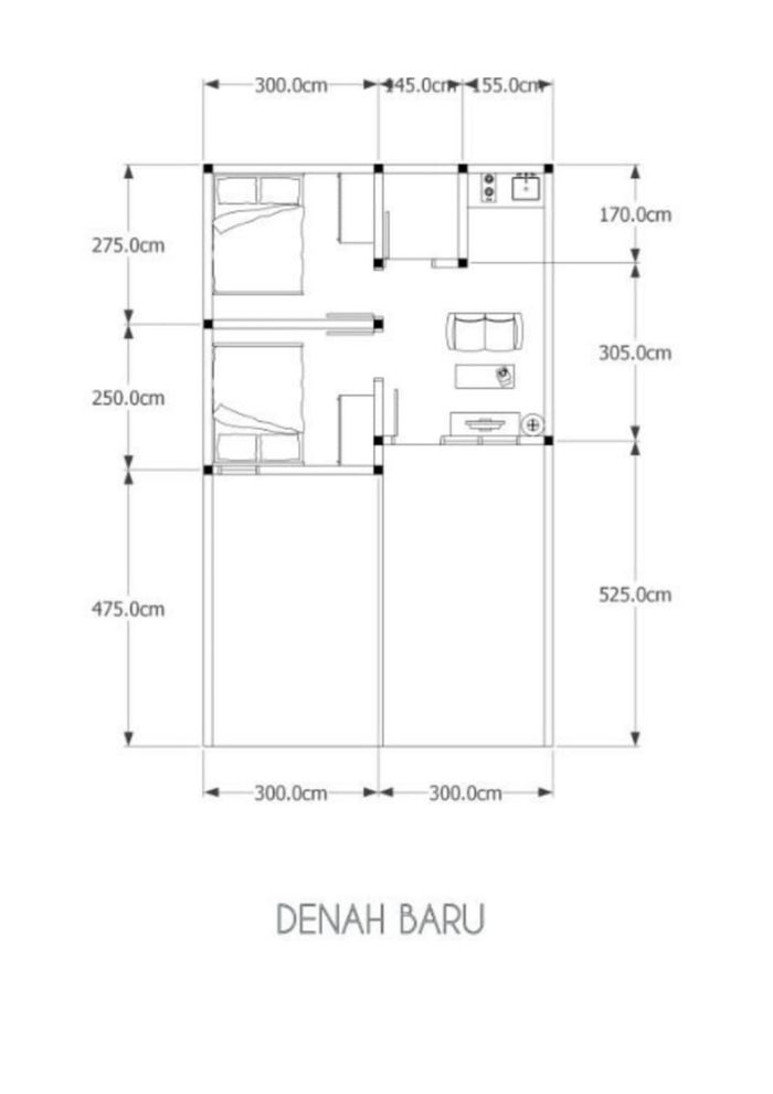 foto denah rumah tipe Desain Subsidi perumahan DE JAVA VALLEY RESIDENCE
