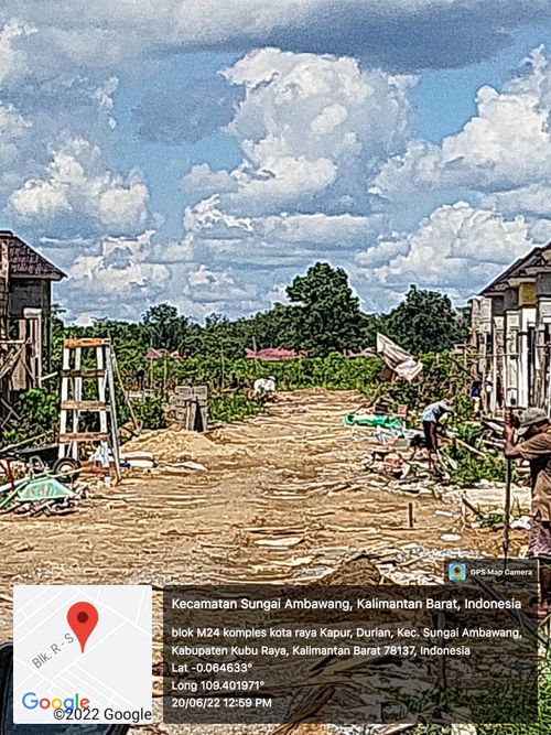 foto posisi tengah perumahan TIFFANY & LA Residence 4