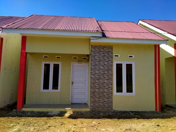 foto tampak rumah tipe 36 perumahan Alana Residence 4