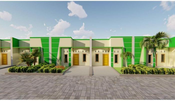 foto tampak rumah tipe 32/63 perumahan GRIYA ASRI GADINGAN 3
