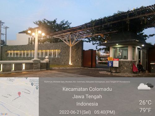 foto gerbang perumahan PERUMAHAN PERMATA VILLAGE SYAILENDRA