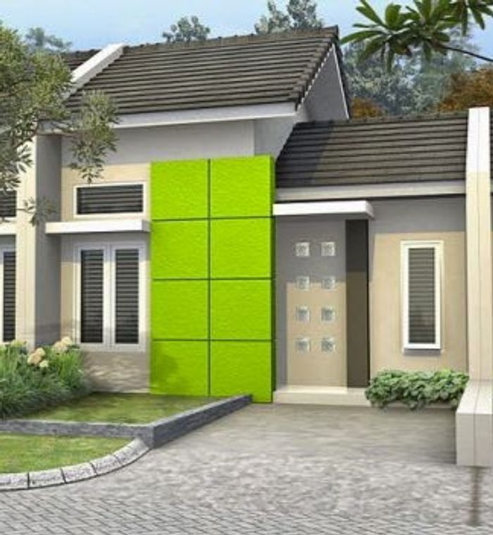 foto tampak rumah tipe 36/60 perumahan BUMI KOTABARU INDAH 3