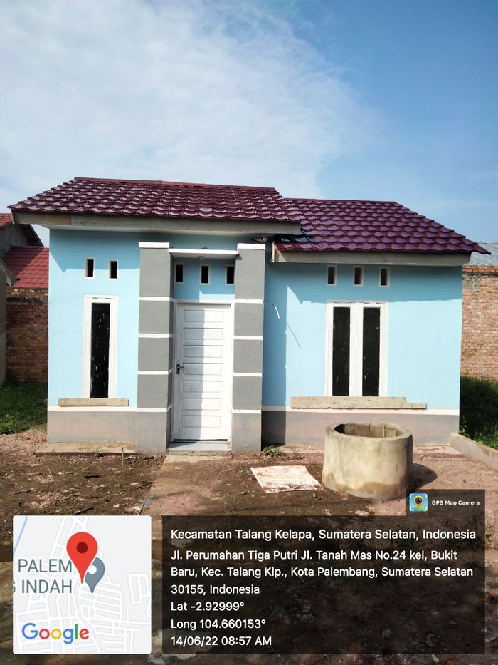foto tampak rumah tipe RUMAH TAPAK perumahan PERUMAHAN PALEM SRIGADING INDAH