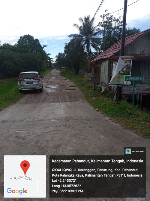foto gerbang perumahan Keranggan Permai