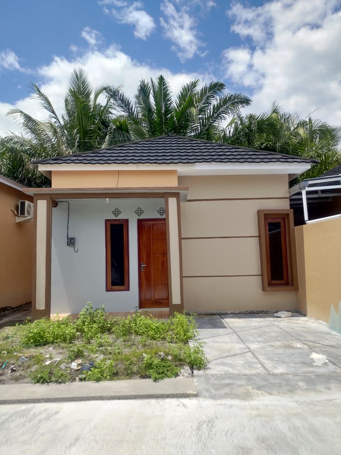 foto tampak rumah tipe 36 perumahan ORANGE RESIDENCE