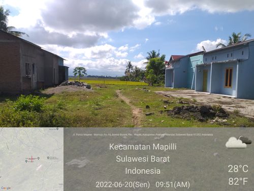 foto posisi tengah perumahan PERUM RAHMAN MAPILLI INDAH
