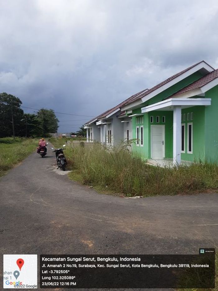 foto tampak rumah tipe 36 perumahan Surabaya permai 5