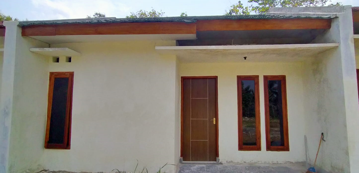 foto tampak rumah tipe Jannati Premium perumahan Baiti Jannati II