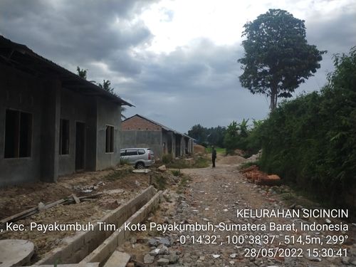foto posisi tengah perumahan EKAJAYA PERMATA RESIDENCE 2