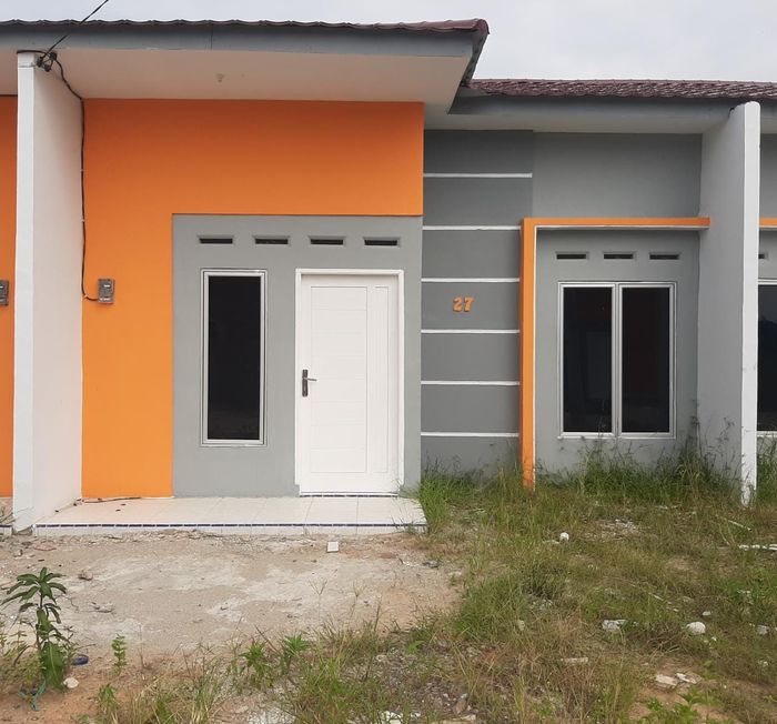 foto tampak rumah tipe 36 perumahan HORAS 2