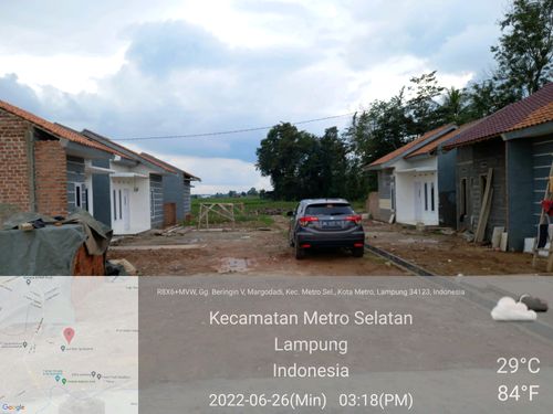 foto posisi tengah perumahan Negeri canda