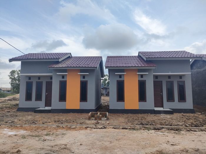 foto tampak rumah tipe subsidi perumahan Sangatta Tama City 5