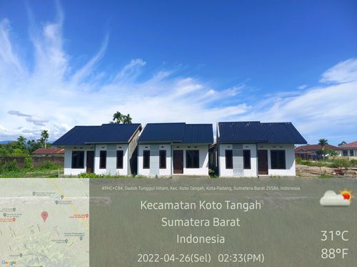 foto contoh rumah perumahan ASIK JAYA RESIDENCE