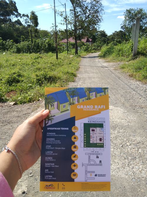 foto gerbang perumahan GRAND RAFI RESIDENCE