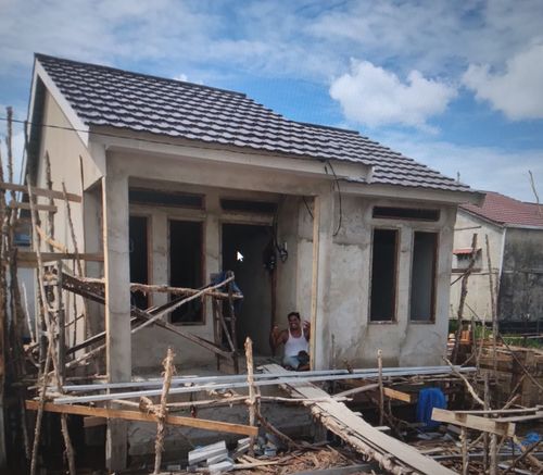 foto contoh rumah perumahan Alamindo Permai