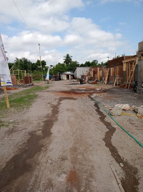 foto posisi tengah perumahan Nibas ma'rif residencee