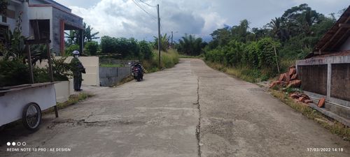 foto posisi tengah perumahan NEW PALASARI SAFARI PERMAI