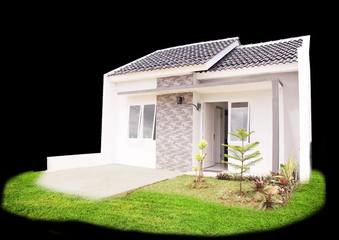 foto tampak rumah tipe CAMELIA - 193 perumahan SUKMA INDAH RESIDENCE