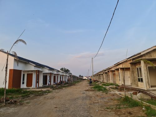 foto posisi tengah perumahan Citra Mataram Indah II