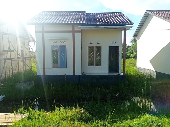 foto tampak rumah tipe 36 perumahan ILHAM HARDIKA RESIDENCE