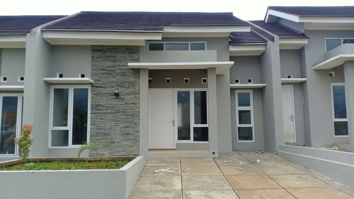 foto tampak rumah tipe 40 AI perumahan GRIYA SATRIA MANDALATAMA Karanglewas Kidul