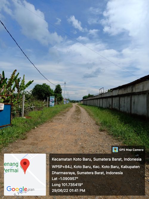 foto gerbang perumahan Mega Permai 5