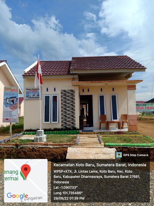 foto contoh rumah perumahan Mega Permai 5