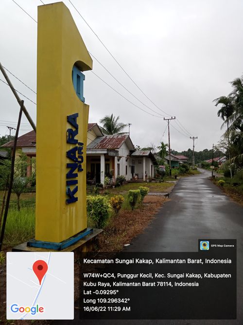 foto gerbang perumahan KINARA PURI 2 TAHAP 2