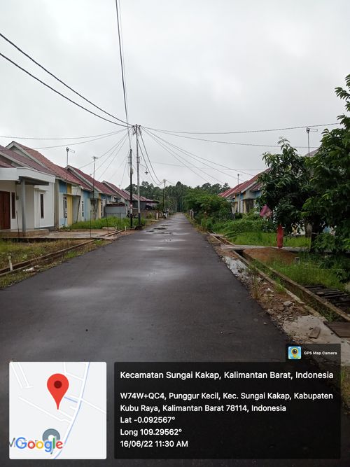 foto posisi tengah perumahan KINARA PURI 2 TAHAP 2