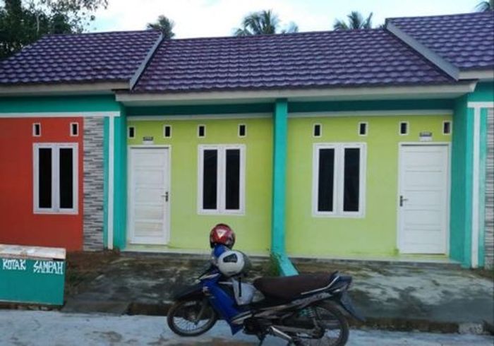 foto tampak rumah tipe 36 perumahan SIDOSARI METRO REGENCY 2