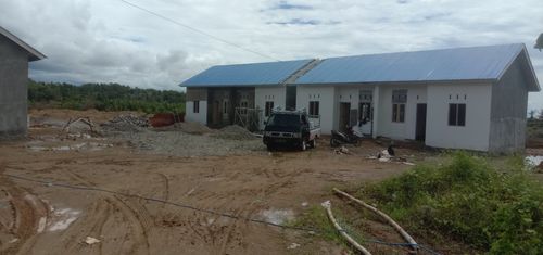 foto gerbang perumahan Bangsalae Residence