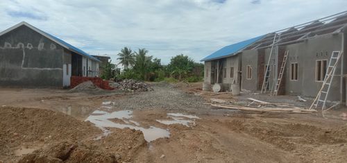 foto posisi tengah perumahan Bangsalae Residence