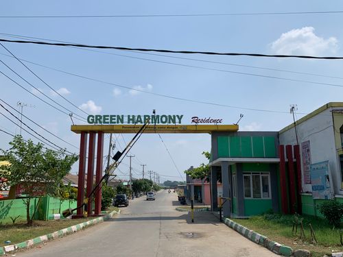 foto gerbang perumahan GREEN HARMONY RESIDENCE 2