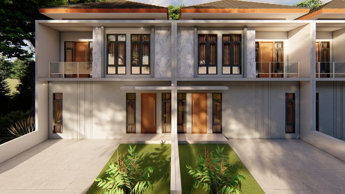 foto tampak rumah tipe ROYAL PERMATA 90/88 perumahan ROYAL PERMATA TAHAP 2