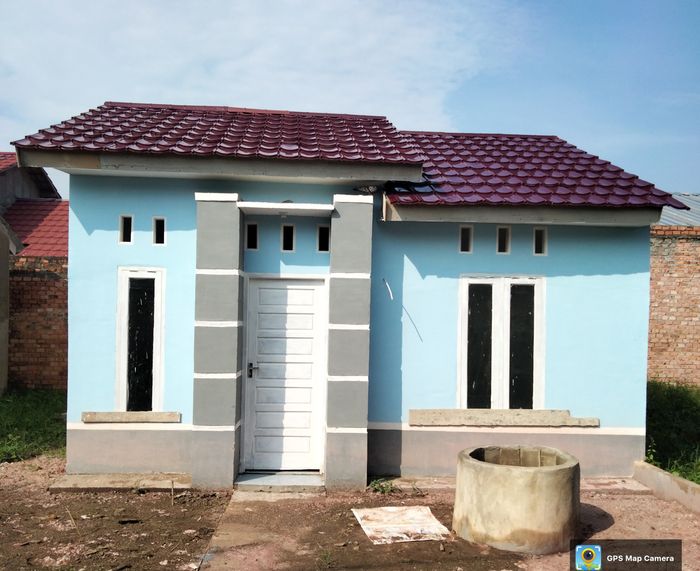 foto tampak rumah tipe RHS 36 perumahan PERUM. PALEM SRIGADING INDAH 3