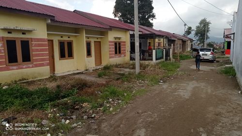 foto posisi tengah perumahan Juma Karang Pulo Berastagi