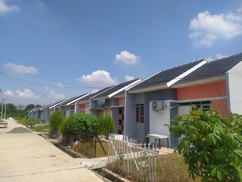 foto posisi tengah perumahan Bekasi Green Village Tahap 2