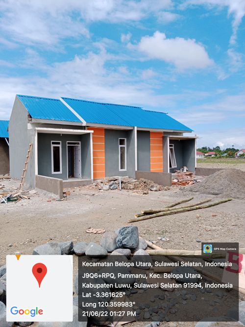 foto posisi tengah perumahan Belopa Residence