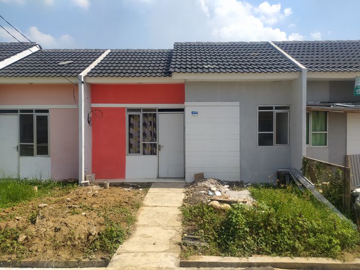 foto tampak rumah tipe SUBSIDI perumahan Bekasi Green Village Tahap 2