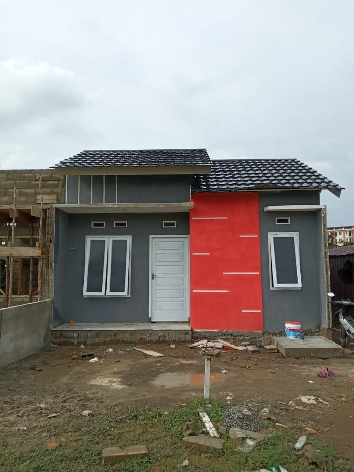 foto tampak rumah tipe 36 perumahan Griya Ahsan 2