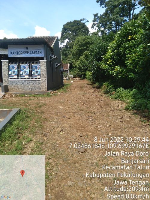foto gerbang perumahan DORO PUSPA REGENCY