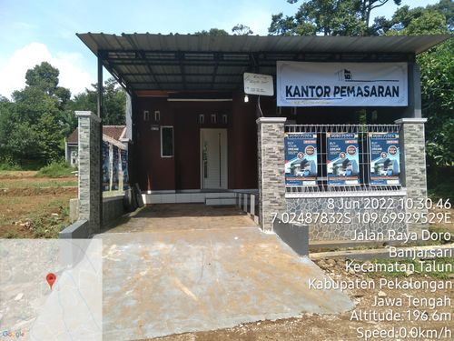 foto contoh rumah perumahan DORO PUSPA REGENCY
