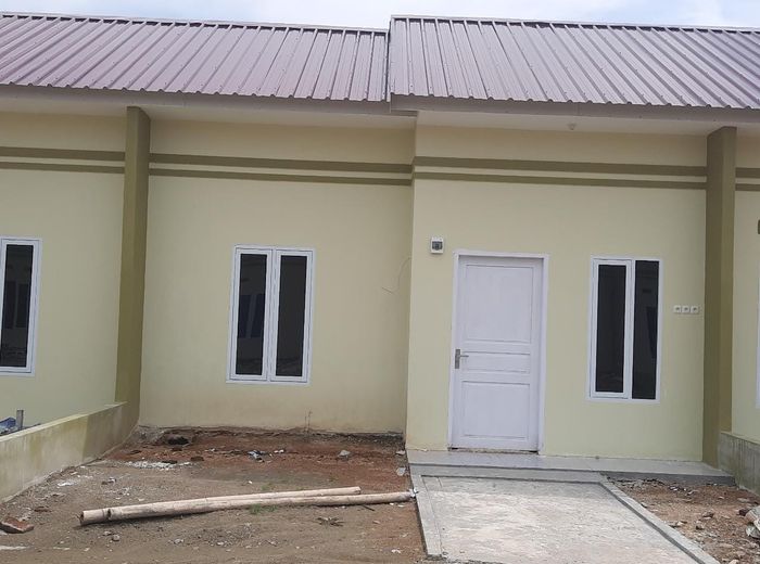 foto tampak rumah tipe 36/78 perumahan HAMUS RESIDENCE