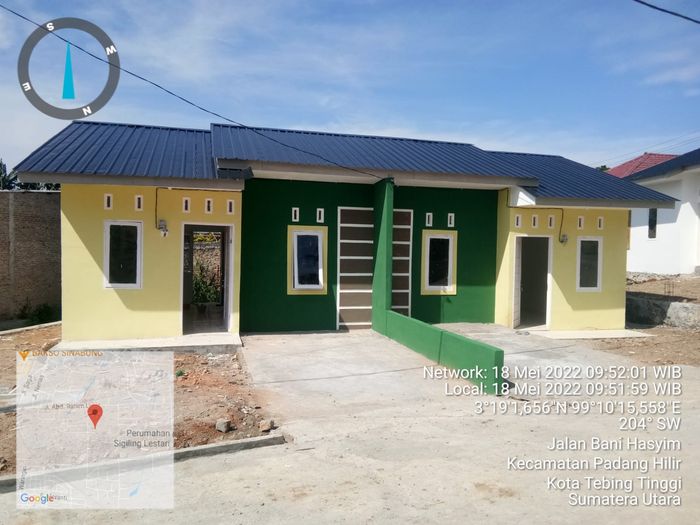 foto tampak rumah tipe 36 perumahan PERUMAHAN GRIYA HASYIM PERMAI