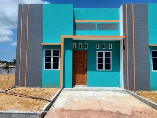 foto contoh rumah perumahan Poros Residence