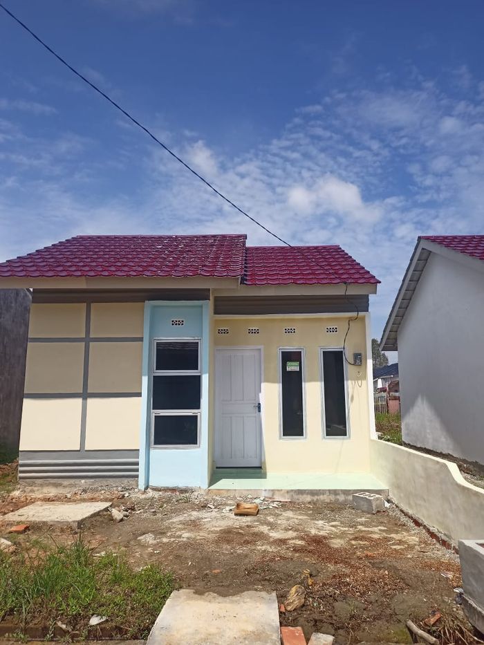 foto tampak rumah tipe 36 perumahan GRAND PRATAMA JAYA 1