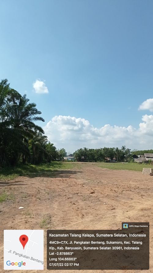foto gerbang perumahan Grand Pangkalan Benteng Indah