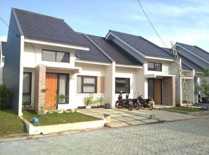 foto tampak rumah tipe 60 perumahan GRIYA CAPLEK INDAH