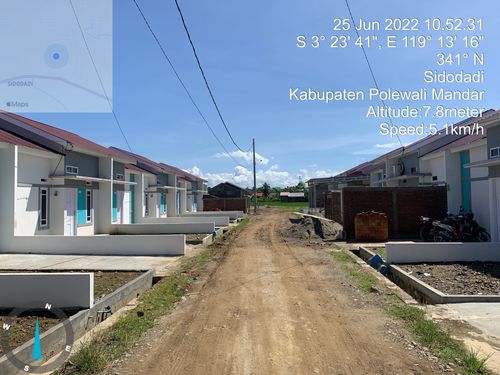 foto posisi tengah perumahan BINA RESIDENCE PERMAI TAHAP IV
